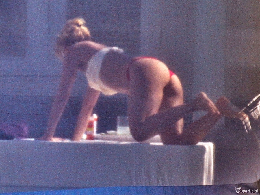 Shakira's Ass in a Thong Bikini